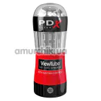 Мастурбатор PDX Elite ViewTube See-Thru Stroker, прозорий - Фото №1