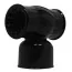 Насадка для вібромасажерів Power Head Male Masturbator Wand Massager Head, чорна - Фото №2