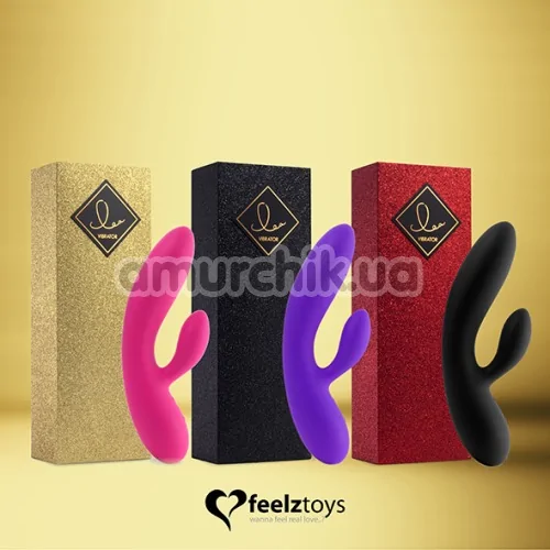Вибратор FeelzToys Lea Vibrator, черный