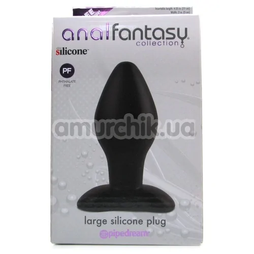 Анальная пробка Anal Fantasy Collection Large Silicone Plug