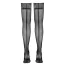 Панчохи Cottelli Legwear Halterlose Strumpfe Hold-Up Stockings 2520397, чорні - Фото №4