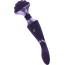 Универсальный вибромассажер Vive Shiatsu Double Bendable Massager Wand, фиолетовый - Фото №3