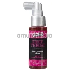 Розслабляючий спрей для мінету GoodHead Deep Throat Spray Sweet Strawberry - полуниця, 59 мл - Фото №1