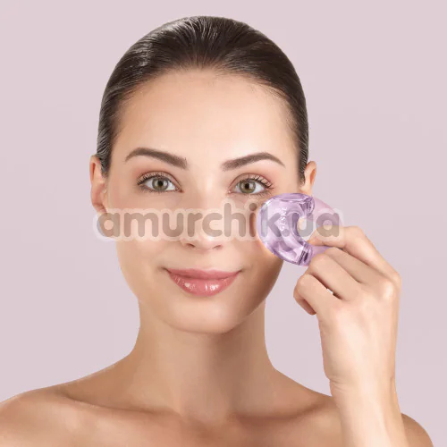 Массажер для глаз Geske Cool & Warm Eye Massager 7 in 1, светло-розовый