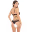 Комплект Dare Me 2PC Bra And Panty Set, черный: бюстгальтер + трусики-стринги - Фото №4