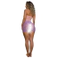Сукня Star Night Gradient Fishnet Mini Dress, рожево-фіолетова - Фото №7