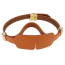 Маска Lockink Luxury Leather Blindfold Kit, коричневая - Фото №2