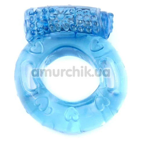 Віброкільце Boss Series Ring, блакитне
