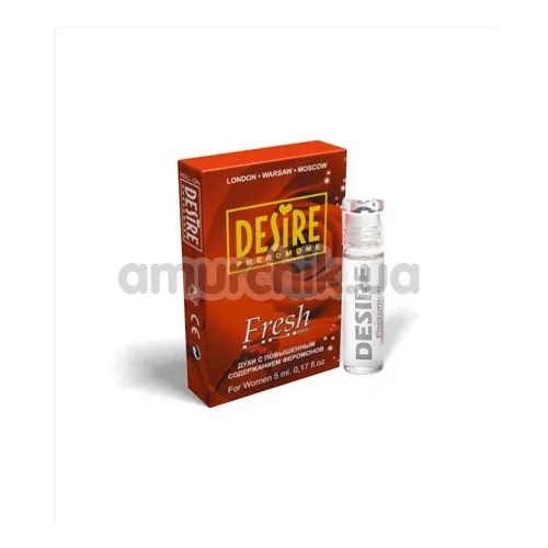 Духи с феромонами Desire Premium Fresh Line 2, реплика Escada - Magnetism, 5 мл для женщин