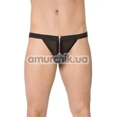 Трусы-стринги мужские Mens Thongs 4526, черные - Фото №1