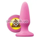 Анальна пробка Mojis SHT Medium, рожева - Фото №1