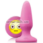 Анальна пробка Mojis OMG M, рожева - Фото №1