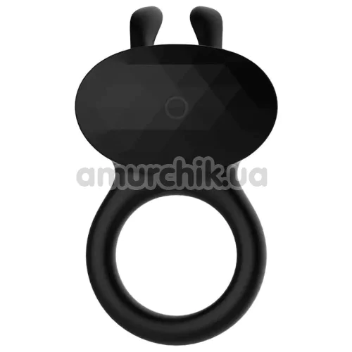 Виброкольцо для члена Odeco Every Night Toys The Duke, черное