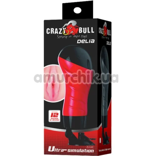 Мастурбатор с вибрацией Crazy Bull Delia 00900T46Z