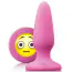 Анальна пробка Mojis OMG M, рожева - Фото №1