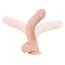 Фаллоимитатор Nature Skin Large Bendable Dildo, телесный - Фото №3
