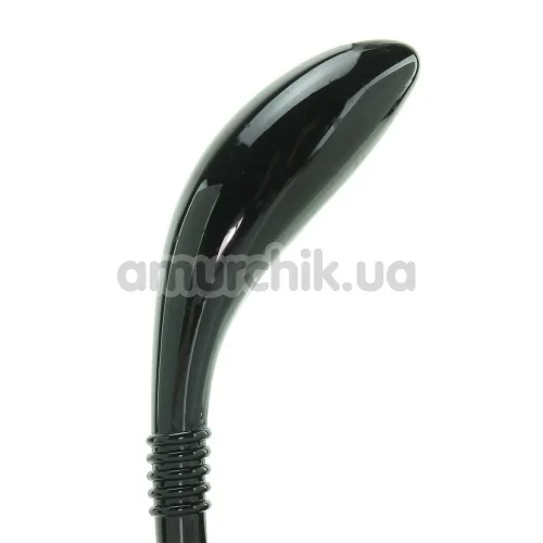 Стимулятор простати для чоловіків Apollo Curved Prostate Probe, чорний