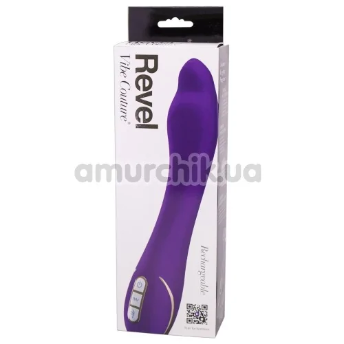 Вибратор для точки G Vibe Couture Revel, фиолетовый