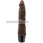 Вибратор Dr. Skin Cock Vibe 1, коричневый - Фото №1