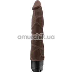 Вибратор Dr. Skin Cock Vibe 1, коричневый - Фото №1