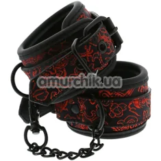 Наручники Blaze Deluxe Wrist Cuffs, красные - Фото №1
