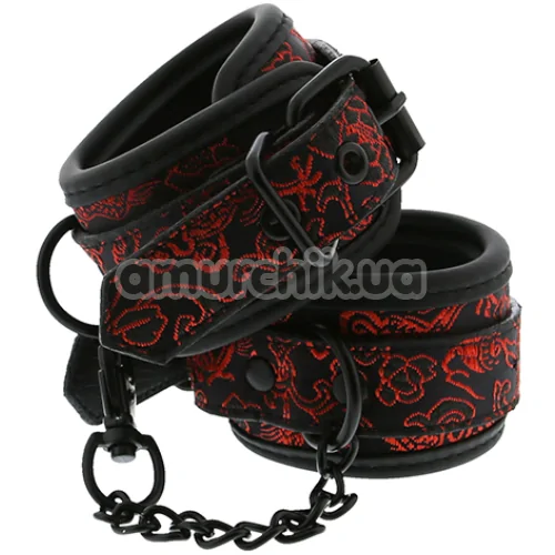 Наручники Blaze Deluxe Wrist Cuffs, червоні - Фото №1