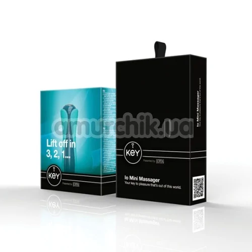 Вибратор KEY Io Mini Massager, голубой