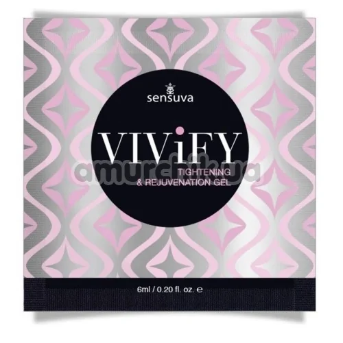 Гель с эффектом сужения Sensuva Vivify Tightening & Rejuvenation Gel для женщин, 6 мл