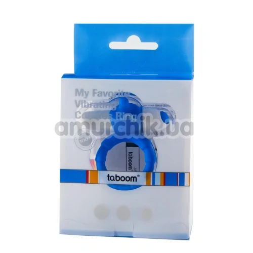Виброкольцо My Favorite Couple Vibrating Ring, голубое