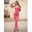 Сукня Leg Avenue Never Enough Backless Maxi Dress, рожева - Фото №5