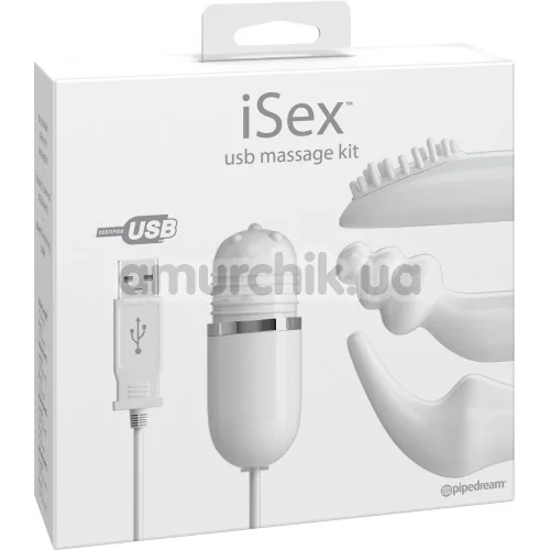 Набір з 3 іграшок iSex Usb Massage Kit