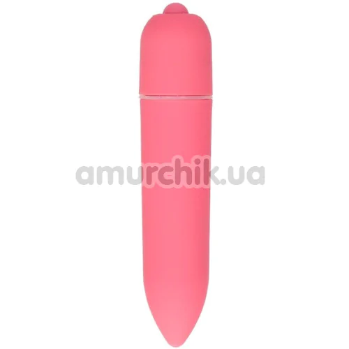 Кліторальный вібратор Shots Toys Power Bullet, рожевий - Фото №1