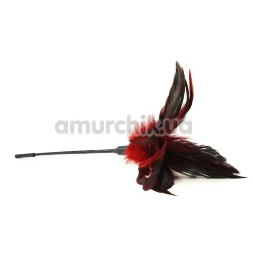 Пёрышко для ласк Sportsheets Starburst Feather Body Tickler, красное