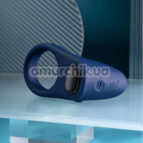 Віброкільце для члена Playboy Pleasure Point, синє