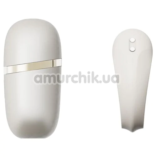 Виброкольцо для члена Zalo Apis, белое