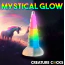 Фаллоимитатор Creature Cocks Uni-Glow Glow-in-the-Dark Rainbow Silicone Dildo, разноцветный - Фото №16