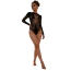 Боди Star Night Fishnet Circle Bodysuit, черное - Фото №5