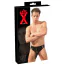 Трусы мужские с анальным фаллоимитатором и чехлом для пениса Late X Briefs, черные - Фото №4