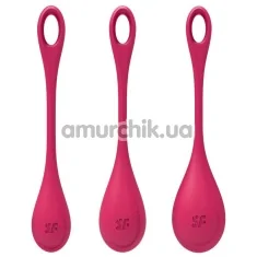 Набір вагінальних кульок Satisfyer Yoni Power 1, червоний - Фото №1