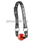Кляп Ball Gag Normal, червоний - Фото №1