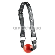 Кляп Ball Gag Normal, красный - Фото №1