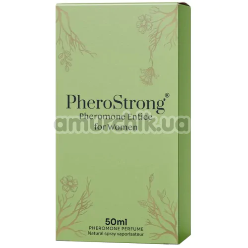 Духи с феромонами PheroStrong Pheromone Entice для женщин, 50 мл