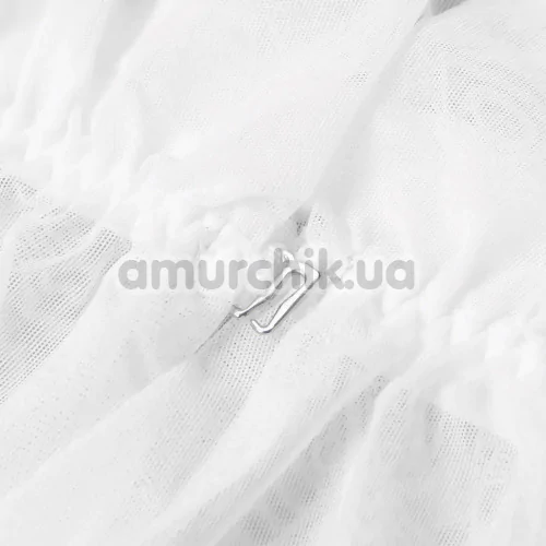 Пеньюар Star Night Sensual Ruffle Night Robe, белый