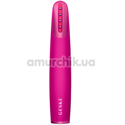 Ліфтинг-масажер для обличчя Geske Skin Firming Wand 7 in 1, яскраво-рожевий