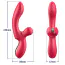 Вибратор Sweet Play G-Spot & Critoral Flappinng Vibrator А16, красный - Фото №9