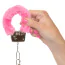 Наручники Playful Furry Cuffs, розовые - Фото №3