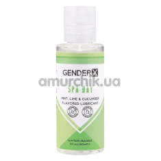 Лубрикант Gender X Spa Day Mint, Lime & Cucumber, 60 мл - Фото №1