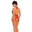 Комплект Roxana Red Valentine Love Heart Apron String красный: фартук + трусики-стринги - Фото №2