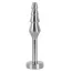 Уретральная вставка Sextreme Steel Cockpin, серебряная - Фото №1