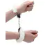 Наручники Ouch! Beginner's Furry Handcuffs, белые - Фото №7